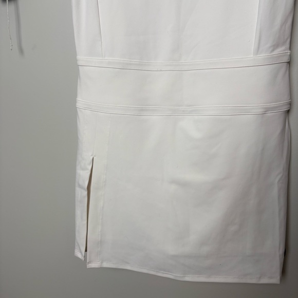Vuori Topspin Dress in White - Picture 6 of 7